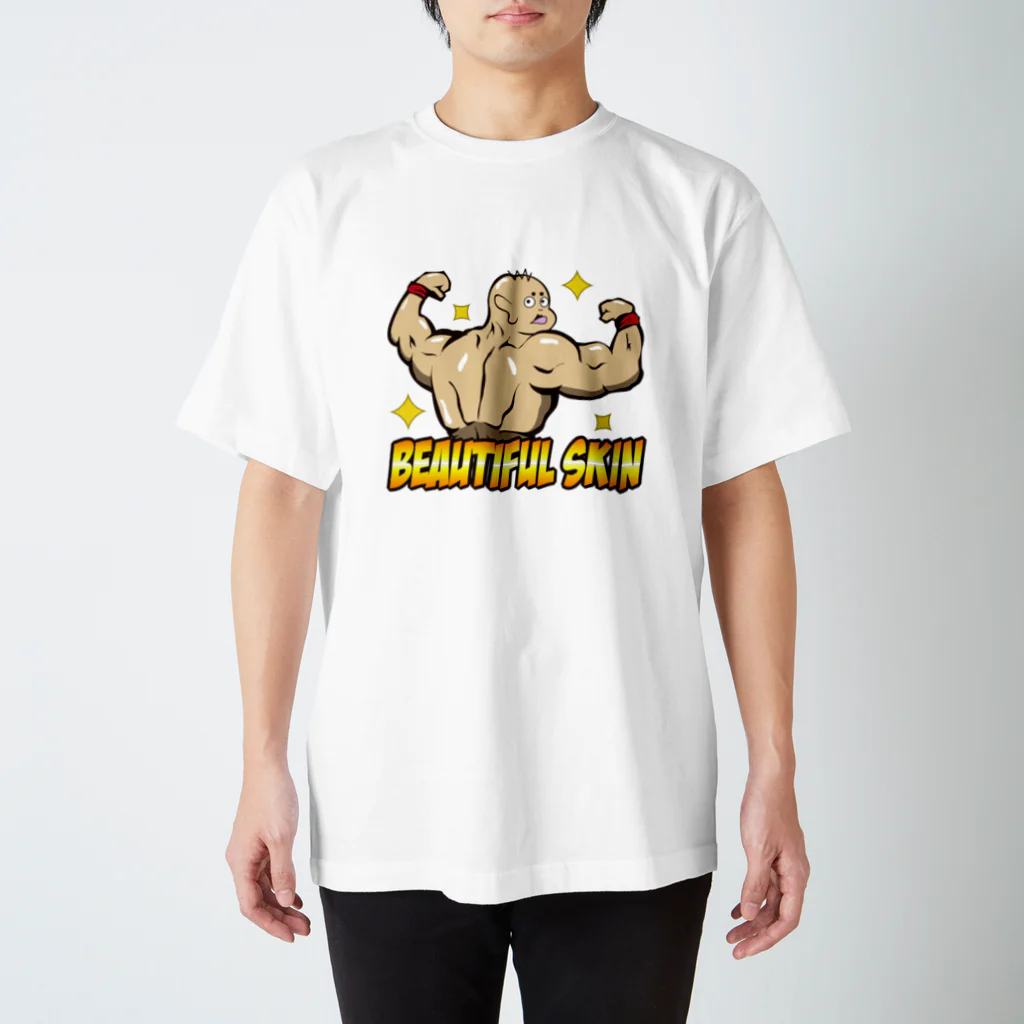 TATSUTATSU711のbeautful skin スタンダードTシャツ