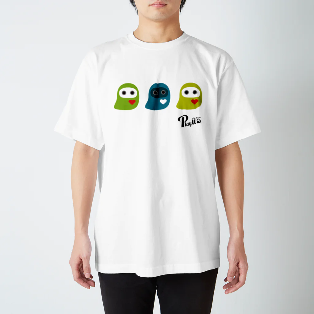 PlayU プレイユーのPlayU Characters Graphic Tee スタンダードTシャツ