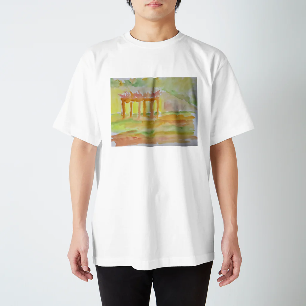 meiyuのお店の藤棚 Regular Fit T-Shirt