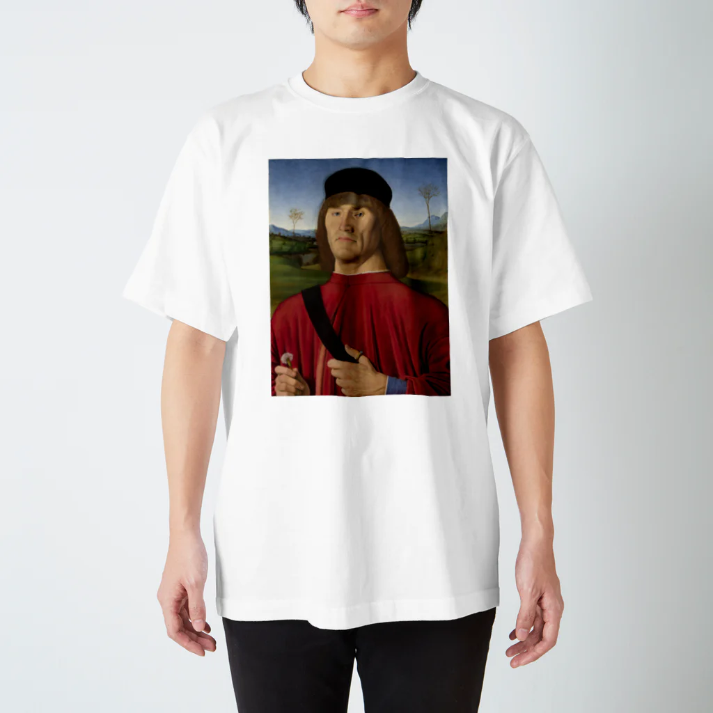 TreasureChestの名画やけど誰やねんシリーズ001 Regular Fit T-Shirt