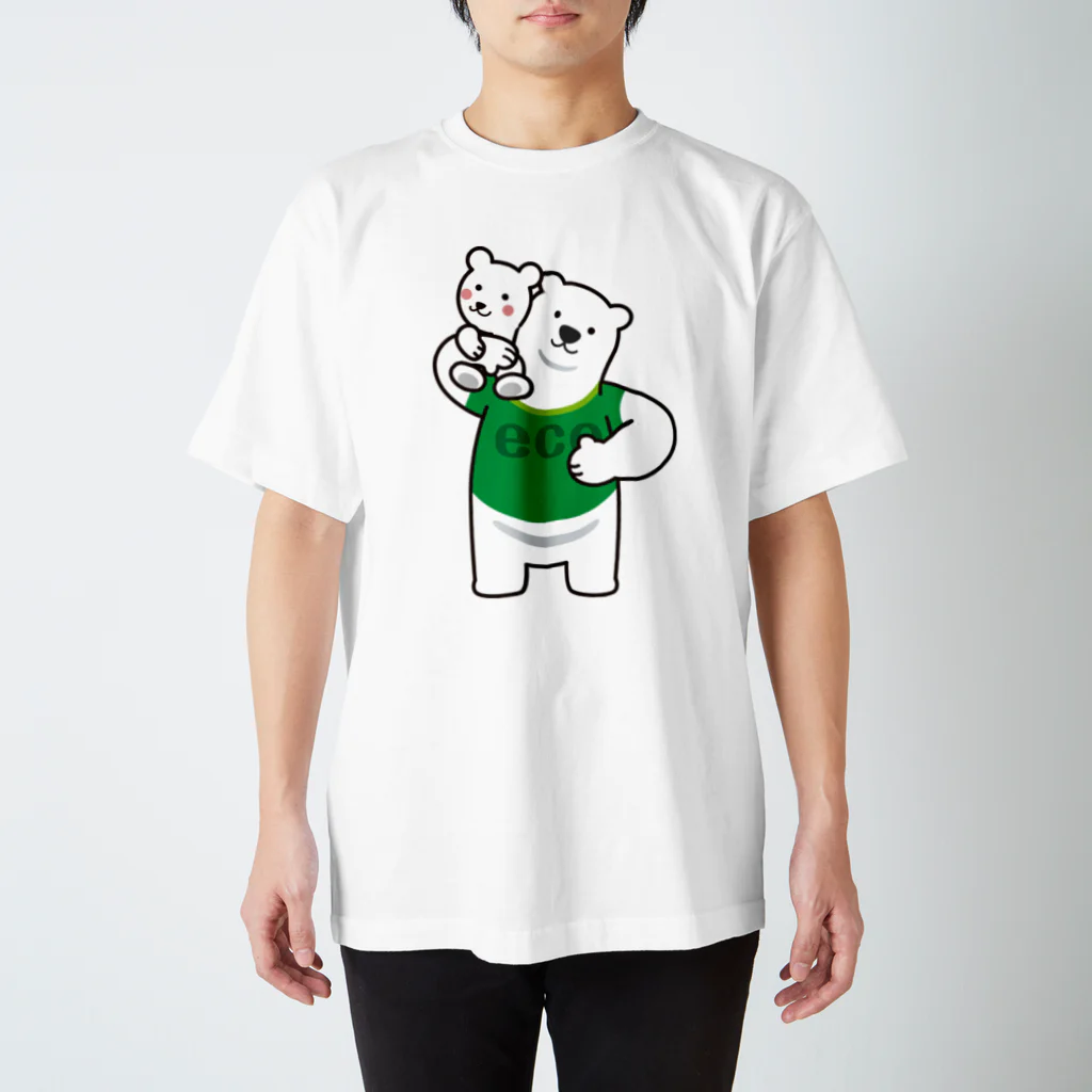 しろくま屋のしろくま君03 スタンダードTシャツ