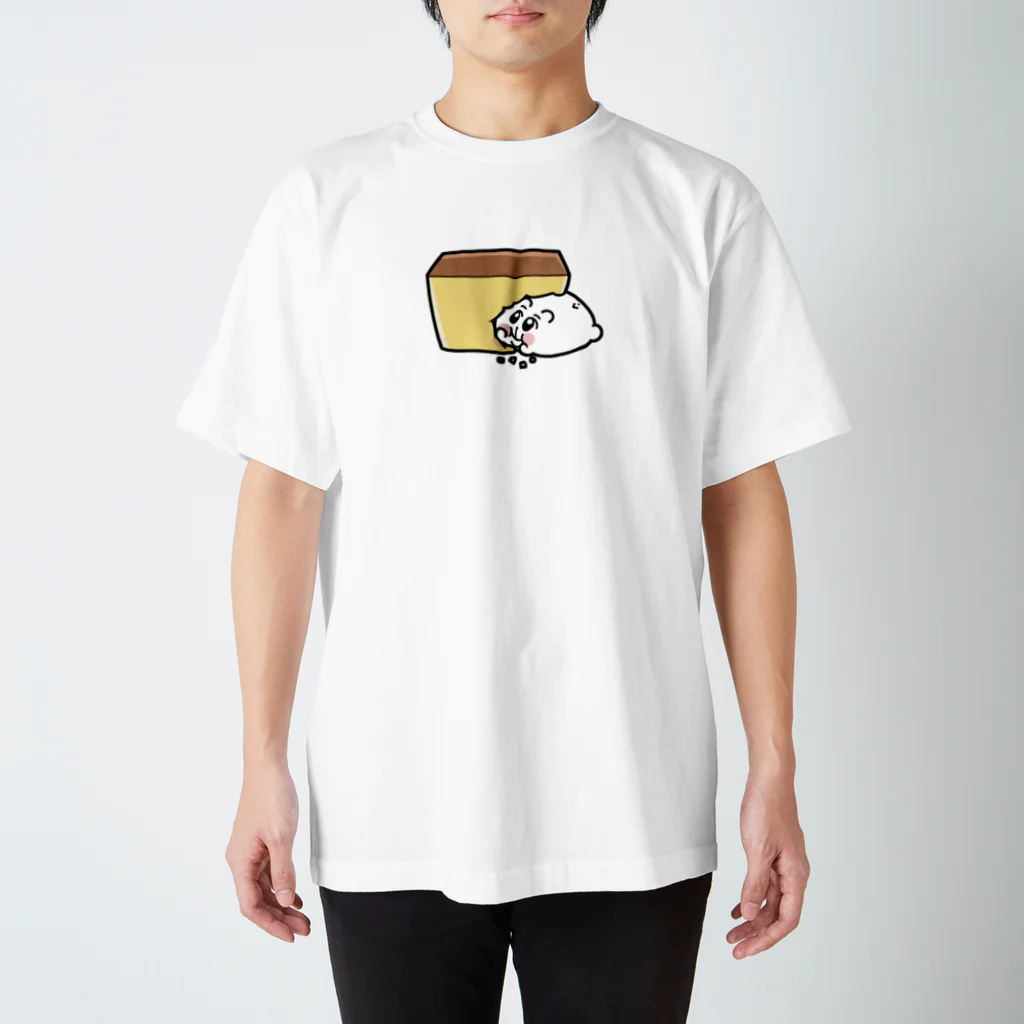 ヨロでございま府のカステラめり込んじゃえ スタンダードTシャツ