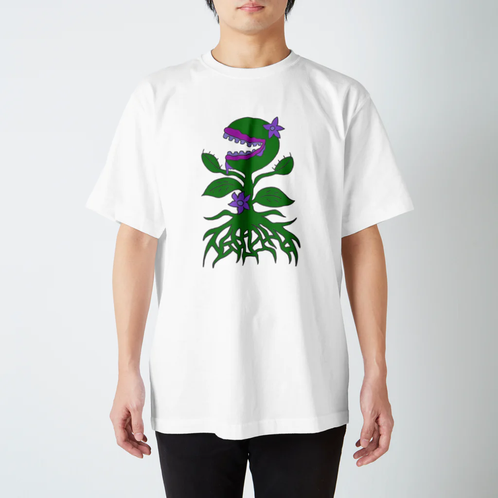 ムエックネの食虫植物 スタンダードTシャツ