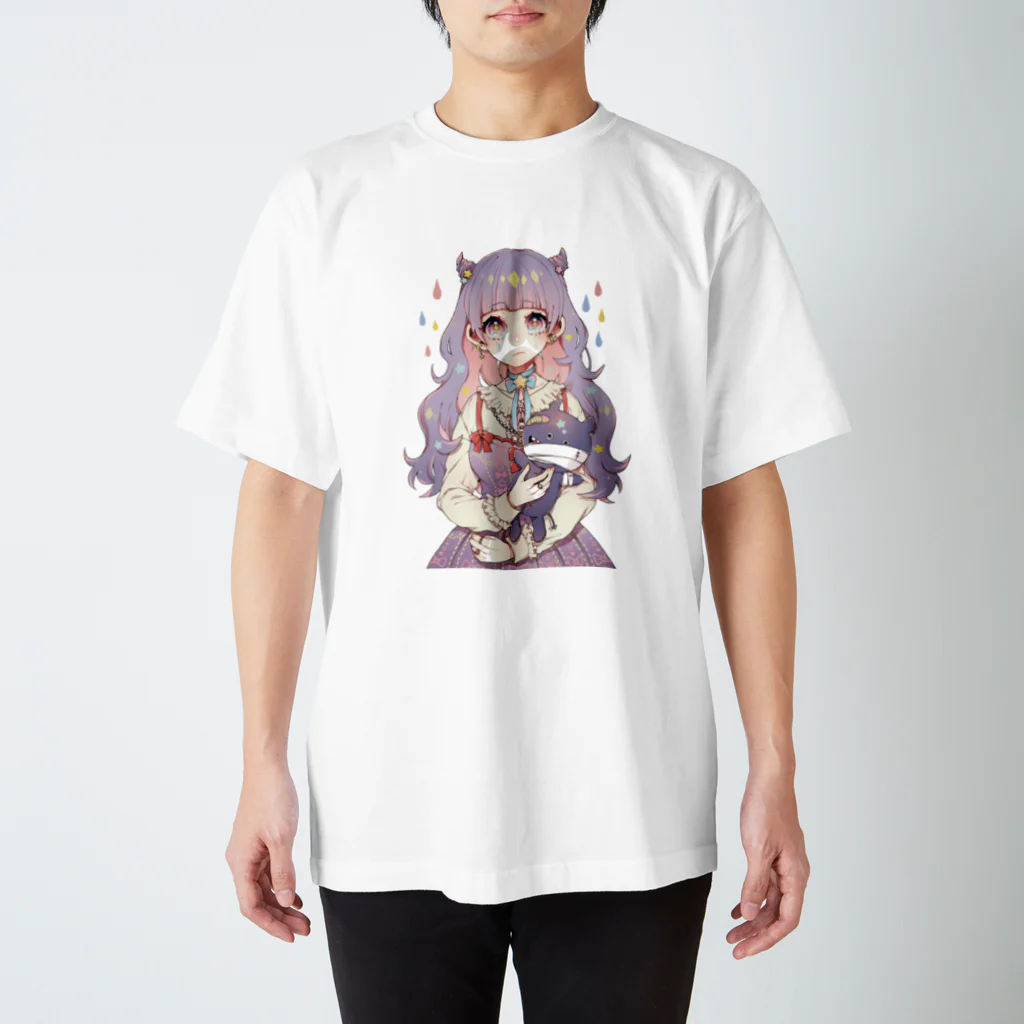 はこばこ惑星のツノちゃん Regular Fit T-Shirt