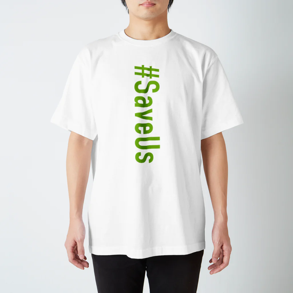 TOKYO2021＃SaveUs-OFFICIALのSaveUs-TOKYO2021 スタンダードTシャツ