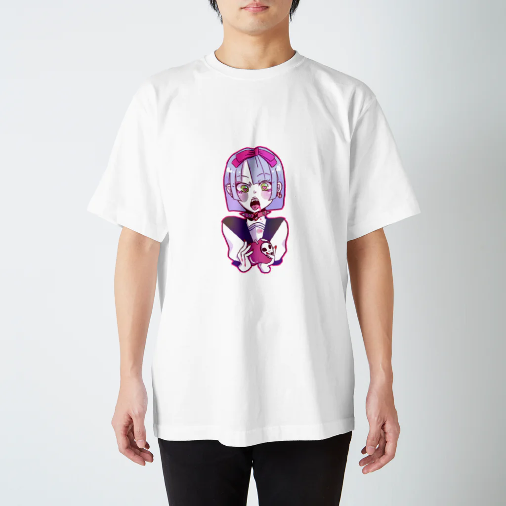 夜店の白雪ちゃんと毒林檎 スタンダードTシャツ