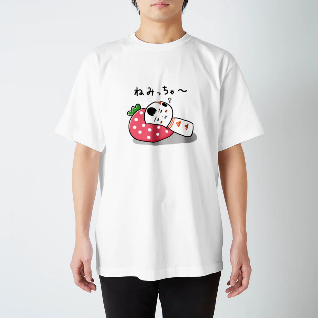 仙台弁こけしのねみっちゃ〜 スタンダードTシャツ