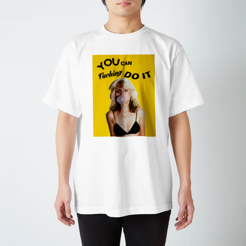 NOTBITCHのyou can fucking do it スタンダードTシャツ