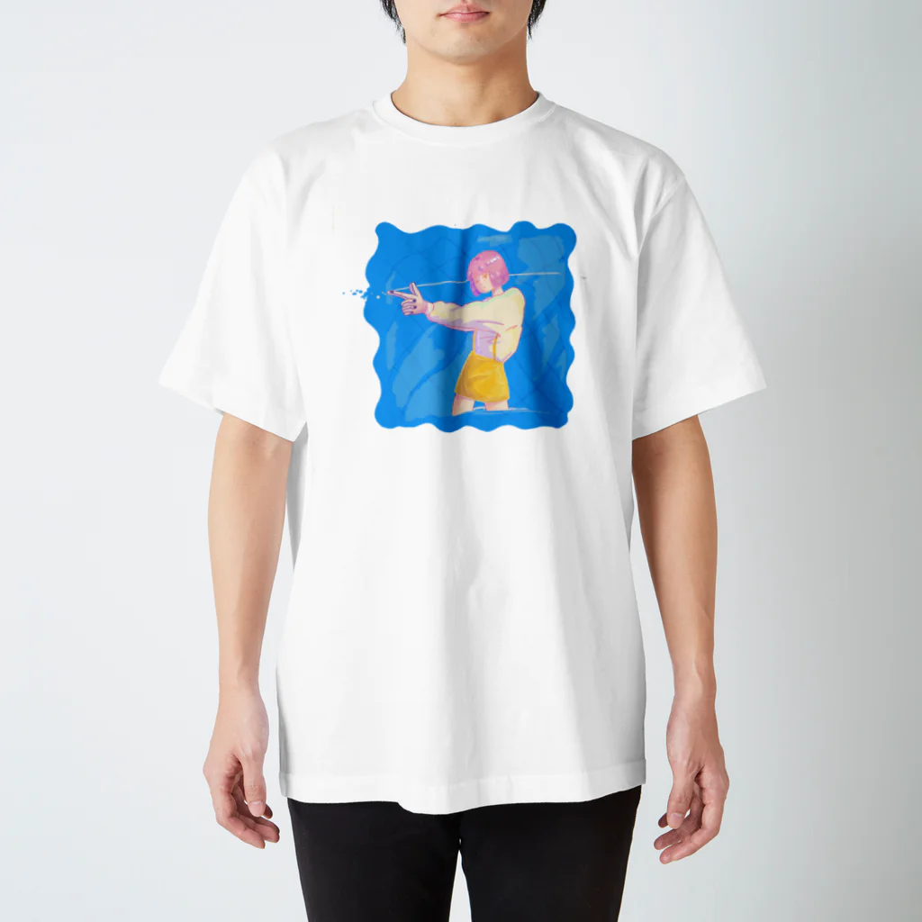 KonKonのばきゅーーーーーん Regular Fit T-Shirt