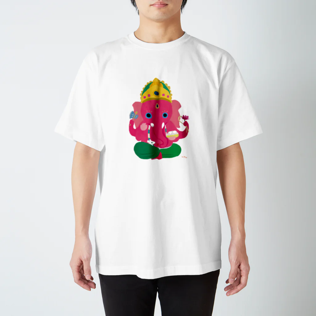 おばけ商店の神仏Tシャツ＜ガネーシャ＞ スタンダードTシャツ