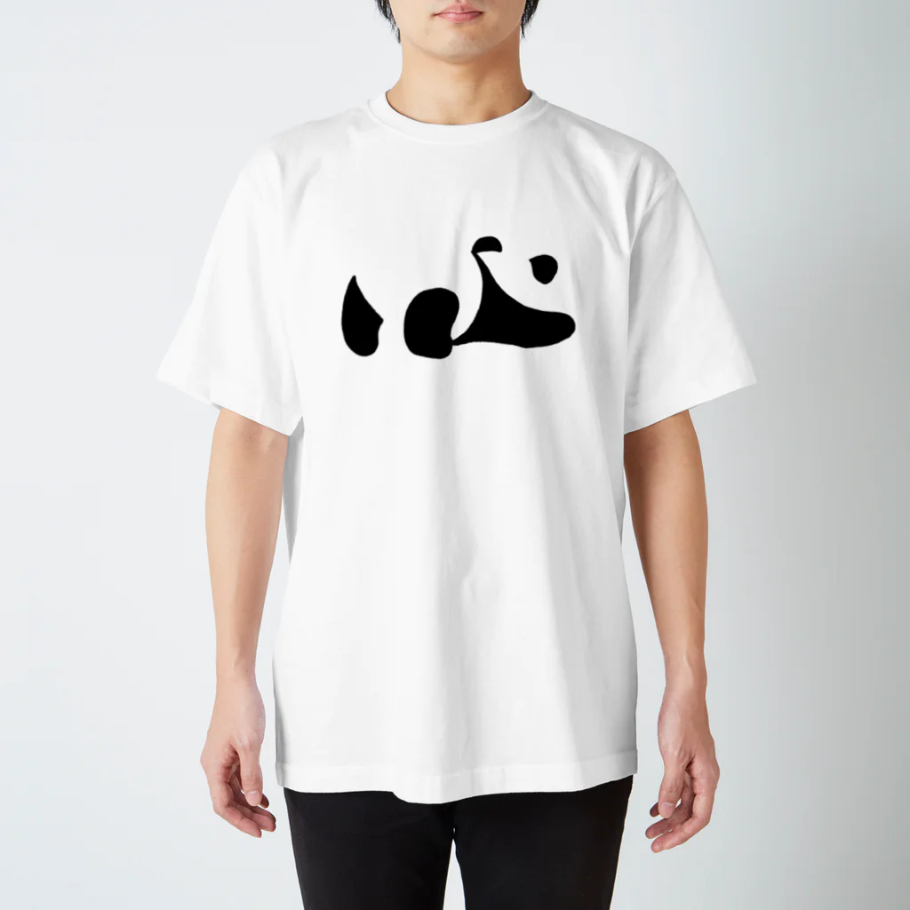 ワタナベミキ（パンダコ）のパンダ(おしり) スタンダードTシャツ