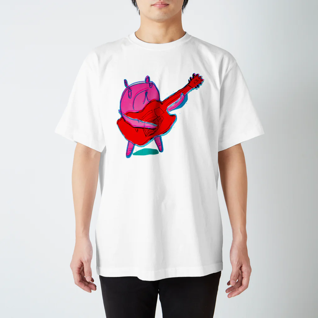 kumaku9のぎたーくまく Regular Fit T-Shirt