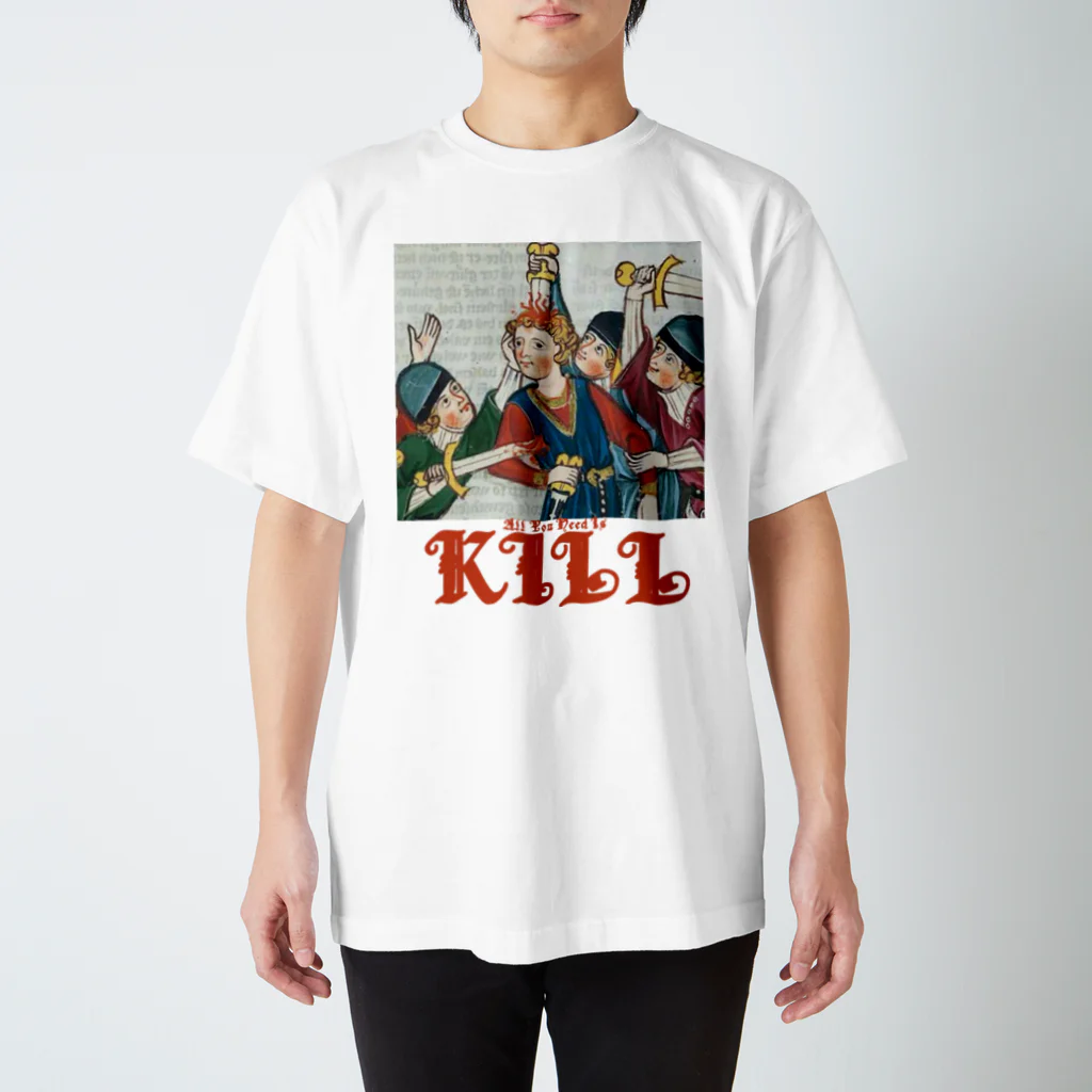 安里アンリのALL YOU NEED IS KILLのAll You Need is KILL スタンダードTシャツ