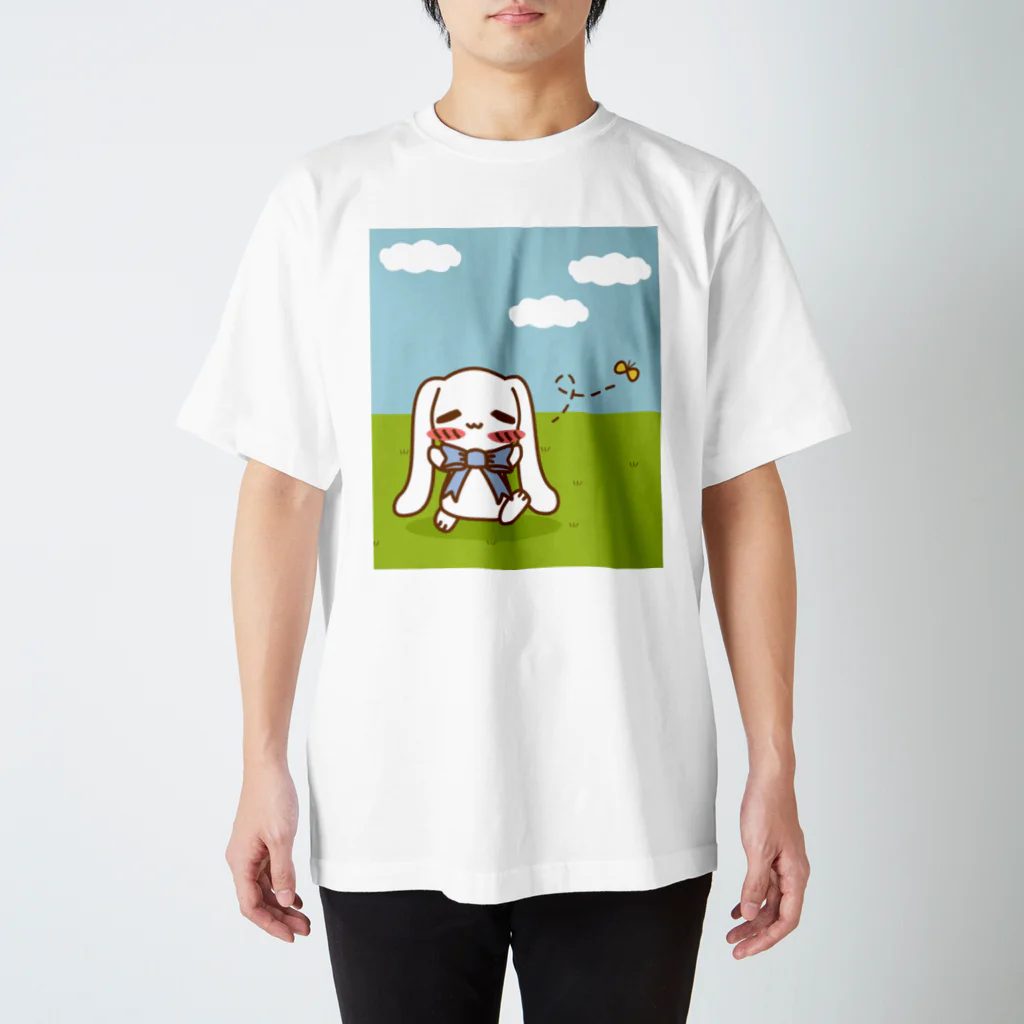 もちゃちくのちょうちょとナニカちゃん スタンダードTシャツ