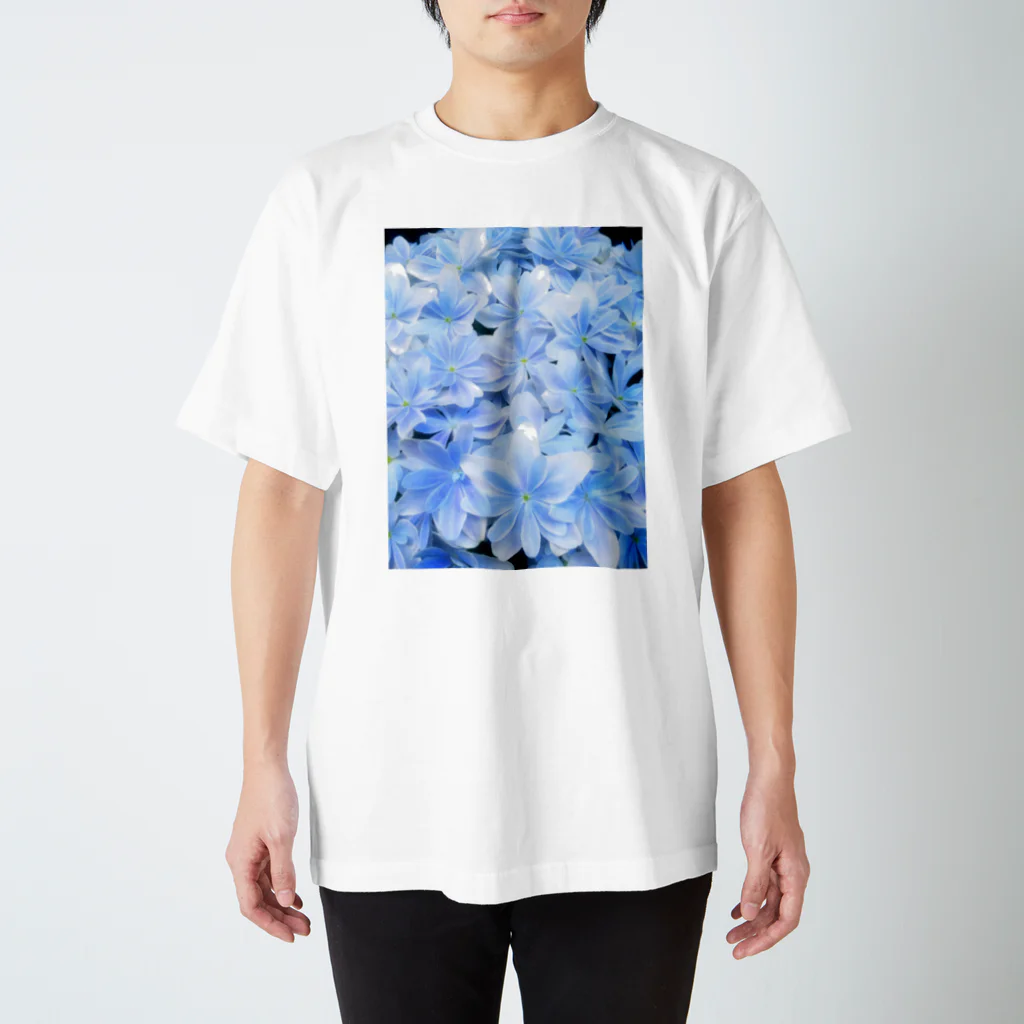 (U・∞・U)の紫陽花 スタンダードTシャツ