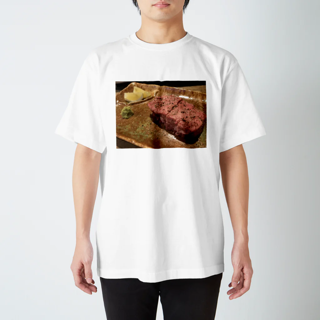 基本的に食べ物の店の厚切りタン塩 Regular Fit T-Shirt