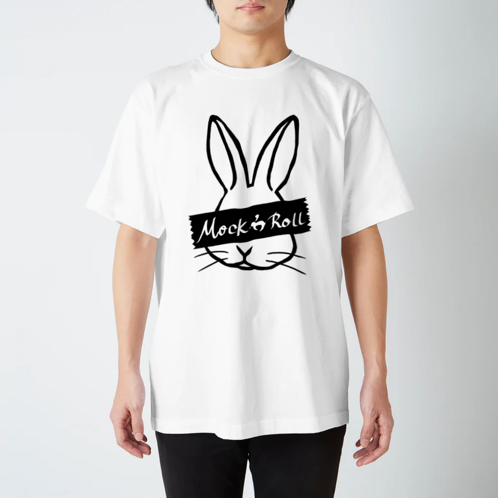Mock’n Rollのmock’nroll 目隠しver. でっけぇの Regular Fit T-Shirt