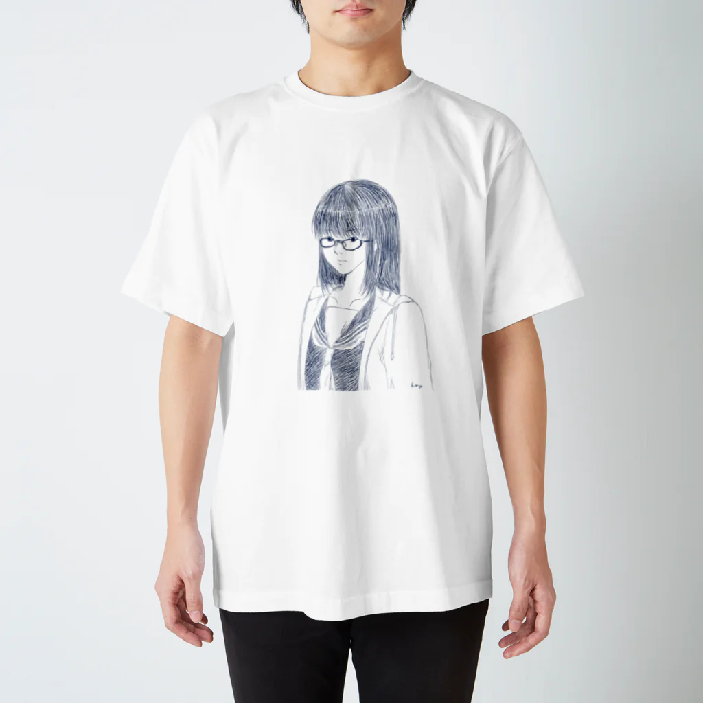 群青レモンのセーラー服_kmp/GL Regular Fit T-Shirt