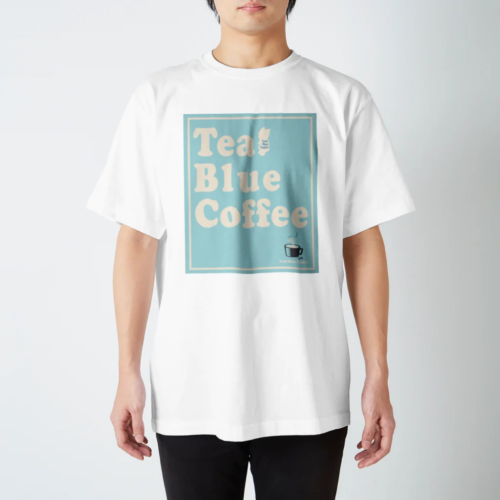 Teal Blue Coffeeのポスターどこに貼る？ スタンダードTシャツ