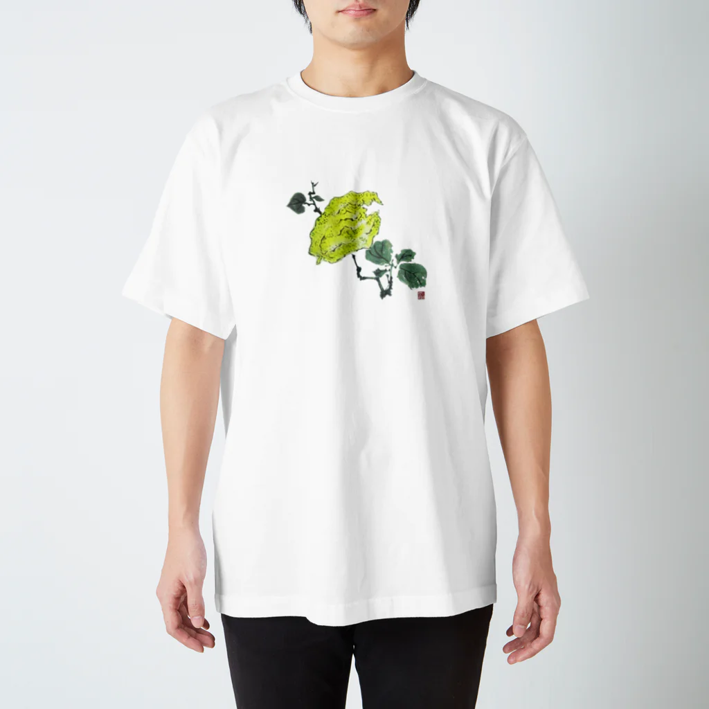 misa_manzanaの母の水墨画でTシャツ Regular Fit T-Shirt