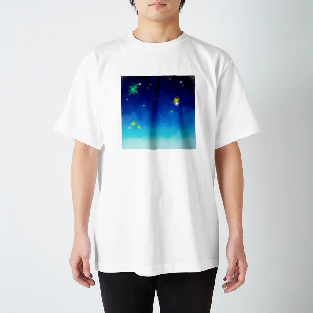 Noise_cityの星空。 スタンダードTシャツ