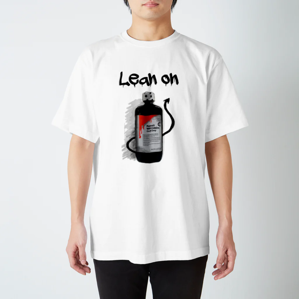 ONENESSのLean on/依存 Regular Fit T-Shirt