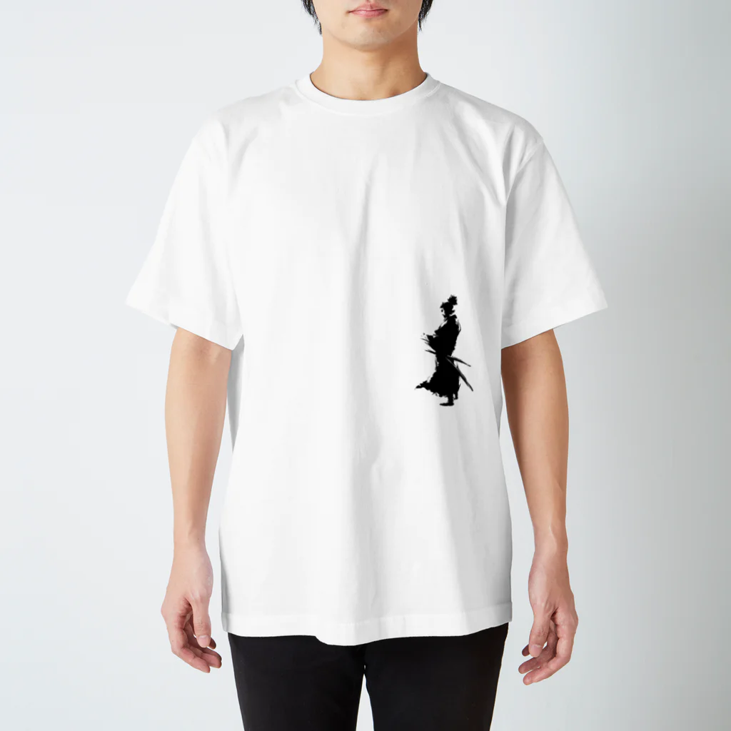 自分が着たいと思うTシャツを作るの日本の侍Tシャツ Regular Fit T-Shirt