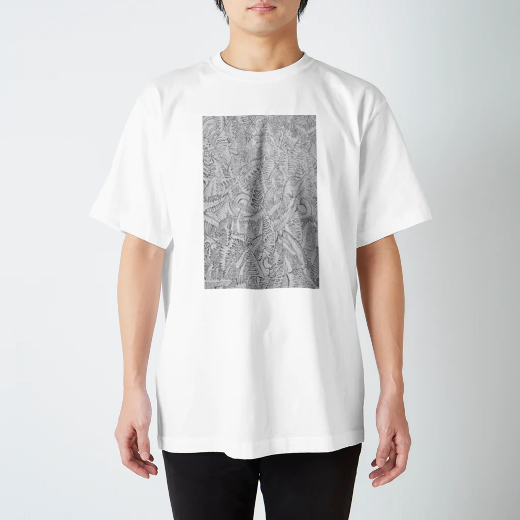 MANDALA MADARAのたけのこ Regular Fit T-Shirt