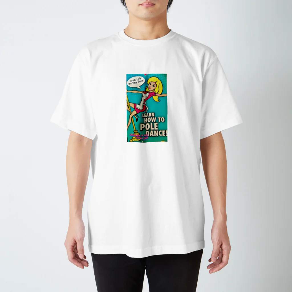 Photographer＠USA(うさ）のpole dancer スタンダードTシャツ