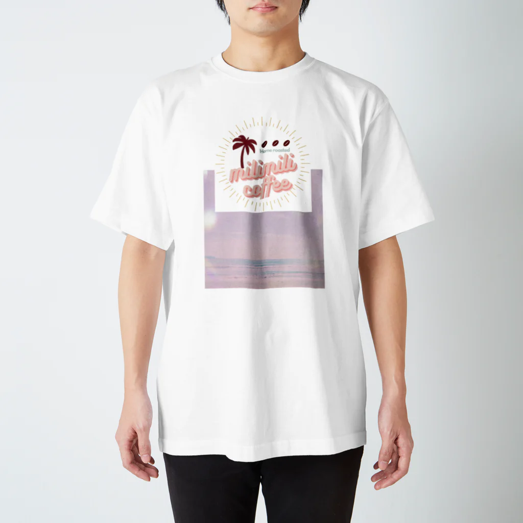 milimili-coffeeのmilimili coffee スタンダードTシャツ