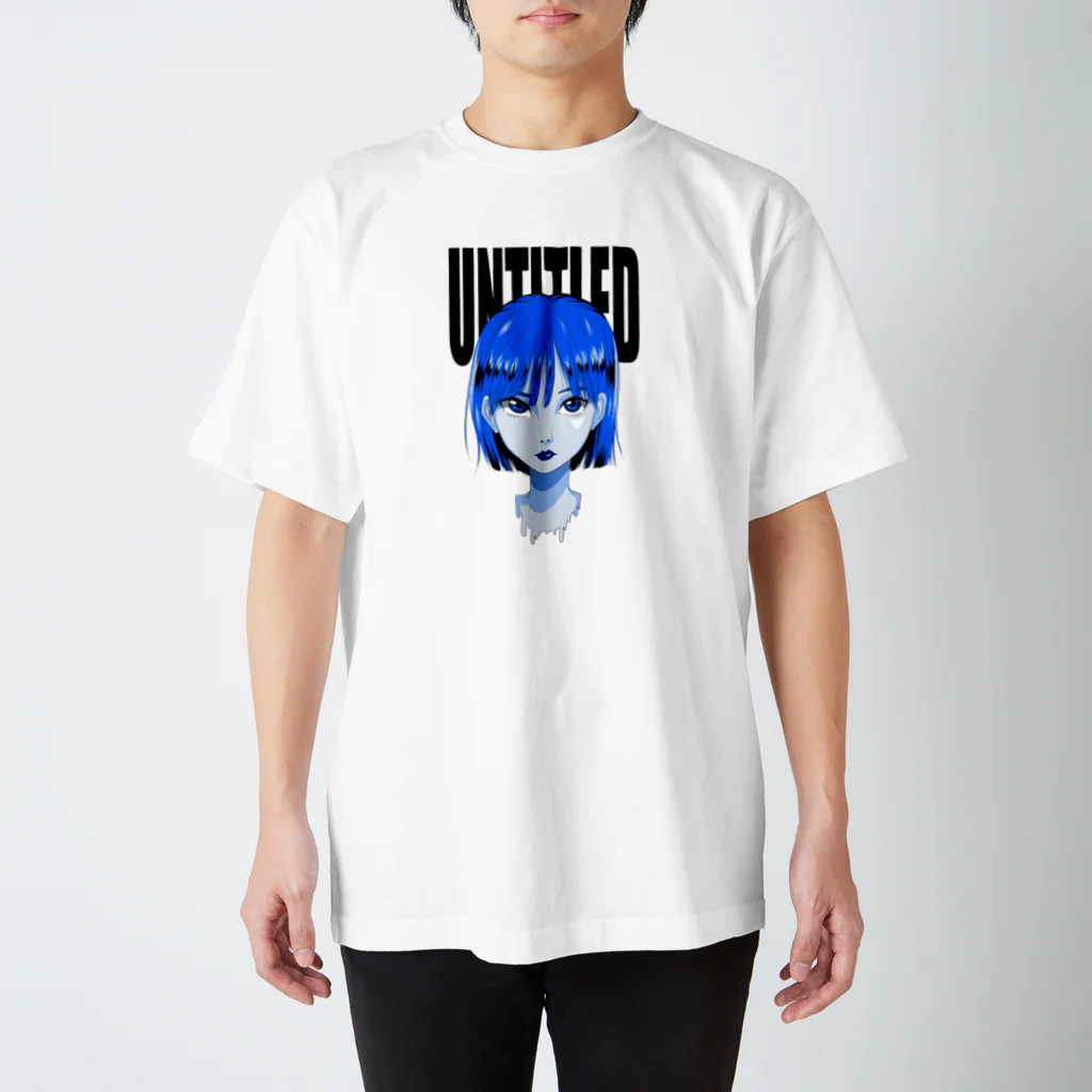 hiroのuntitled"blue" スタンダードTシャツ