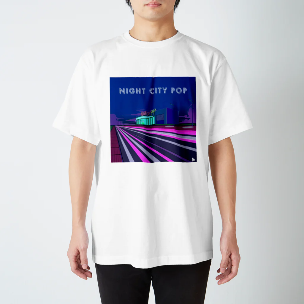 YASUHIRO DESIGNのNIGHT CITY POP スタンダードTシャツ