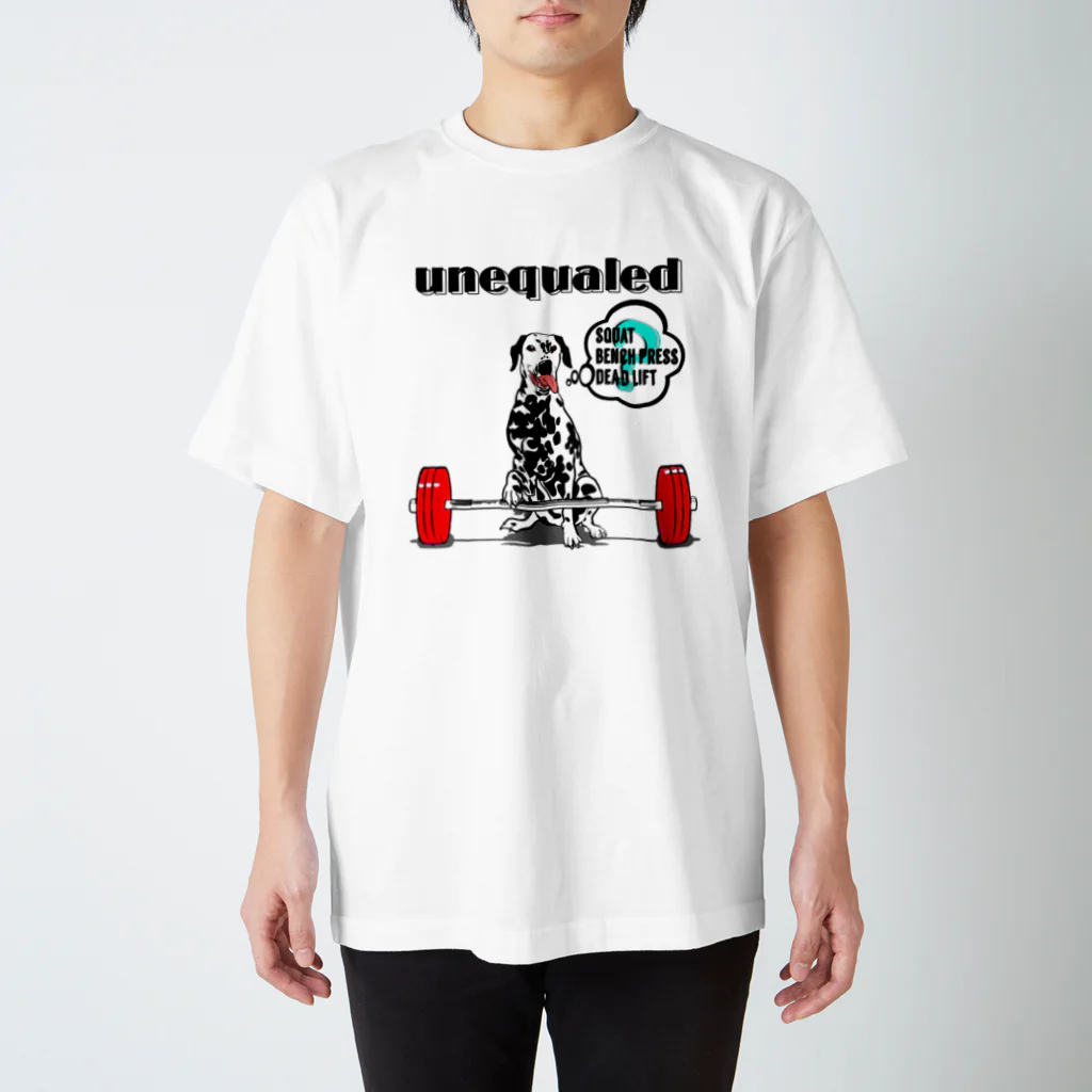 UNEQUALED-VERTEXのダルメシアン スタンダードTシャツ