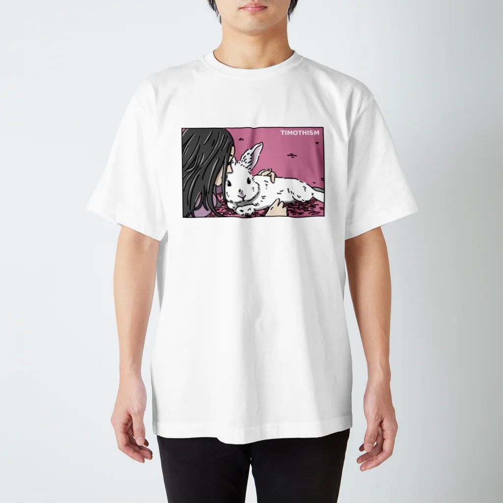 TAKUMIのうさ吸いTシャツ スタンダードTシャツ