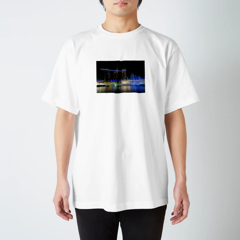 DIABOLOのシンガポール　夜景 Regular Fit T-Shirt