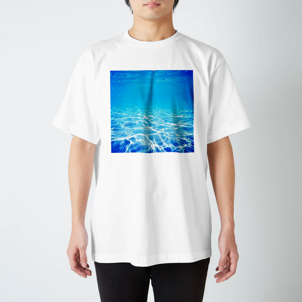 BARE FEET/猫田博人の沖縄の海 スタンダードTシャツ