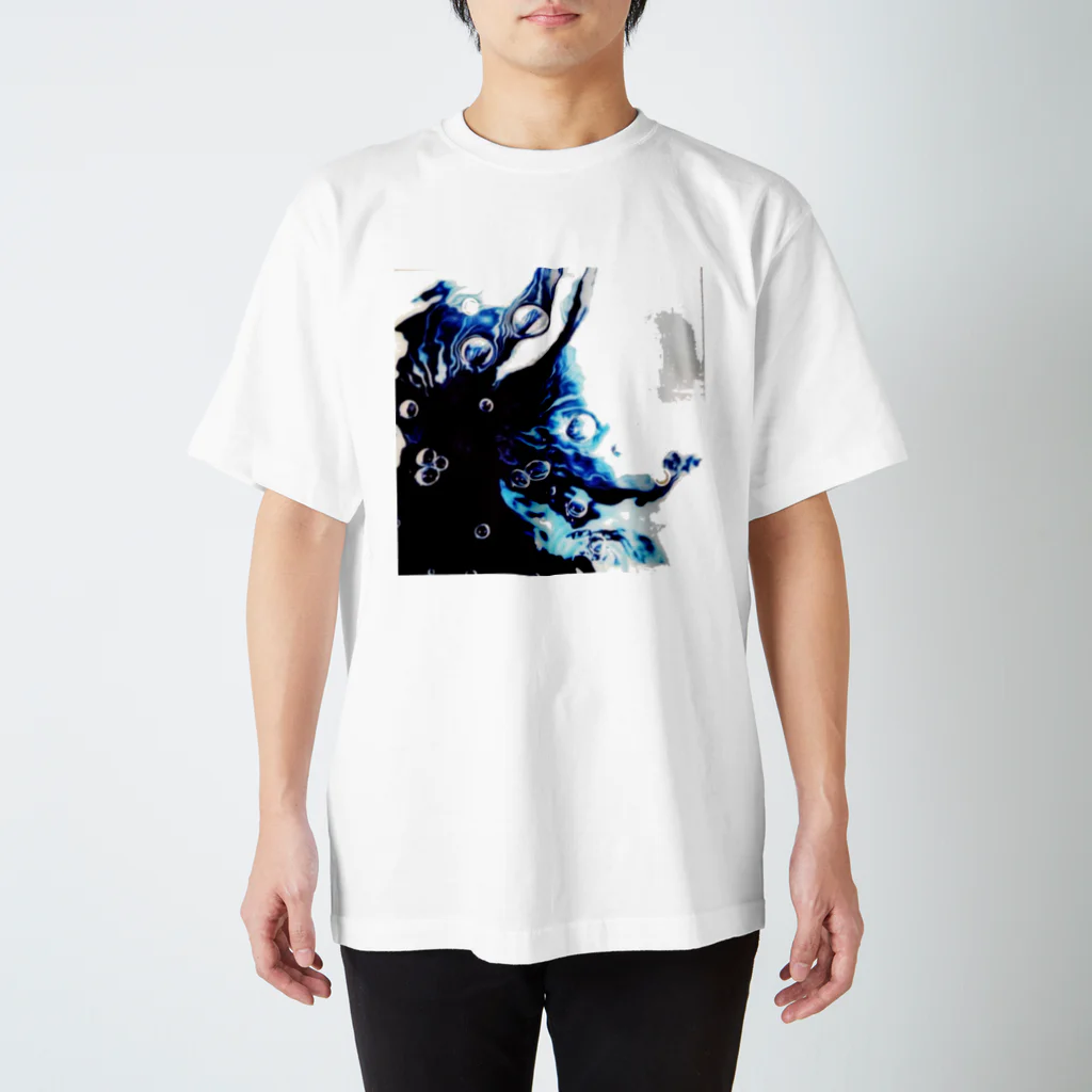 電気羊研究所science&GAMEのfloating noir 2 スタンダードTシャツ