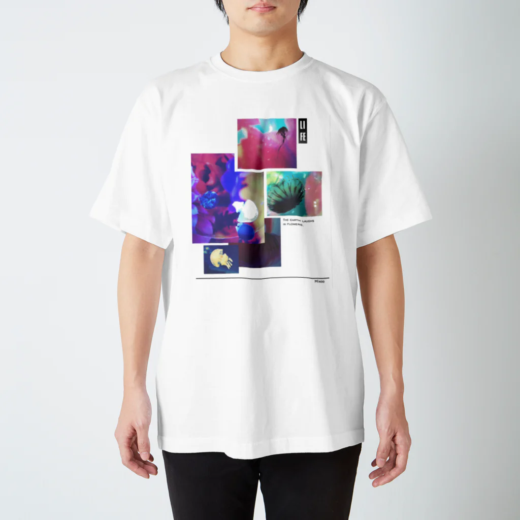 picojellyのno jellyfish no life スタンダードTシャツ