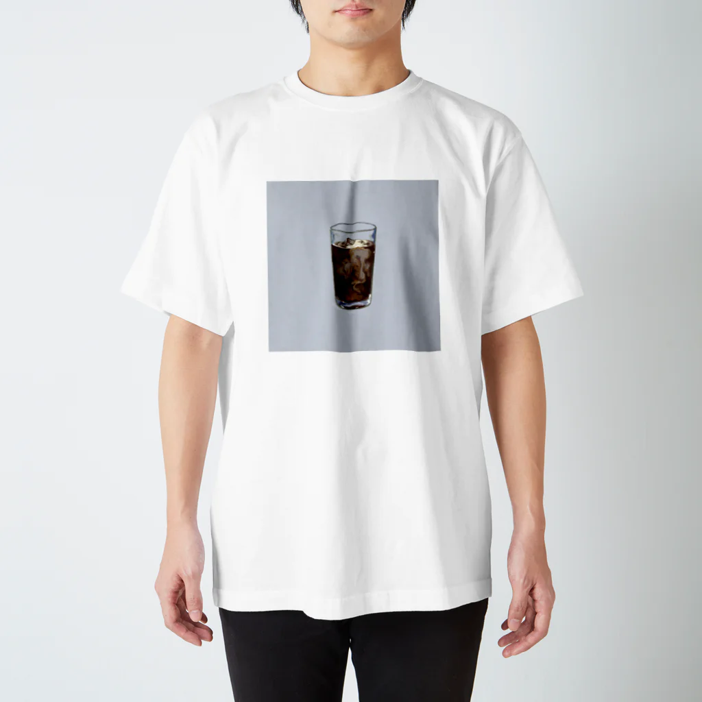 サグラダ・ピュン子のice coffee スタンダードTシャツ