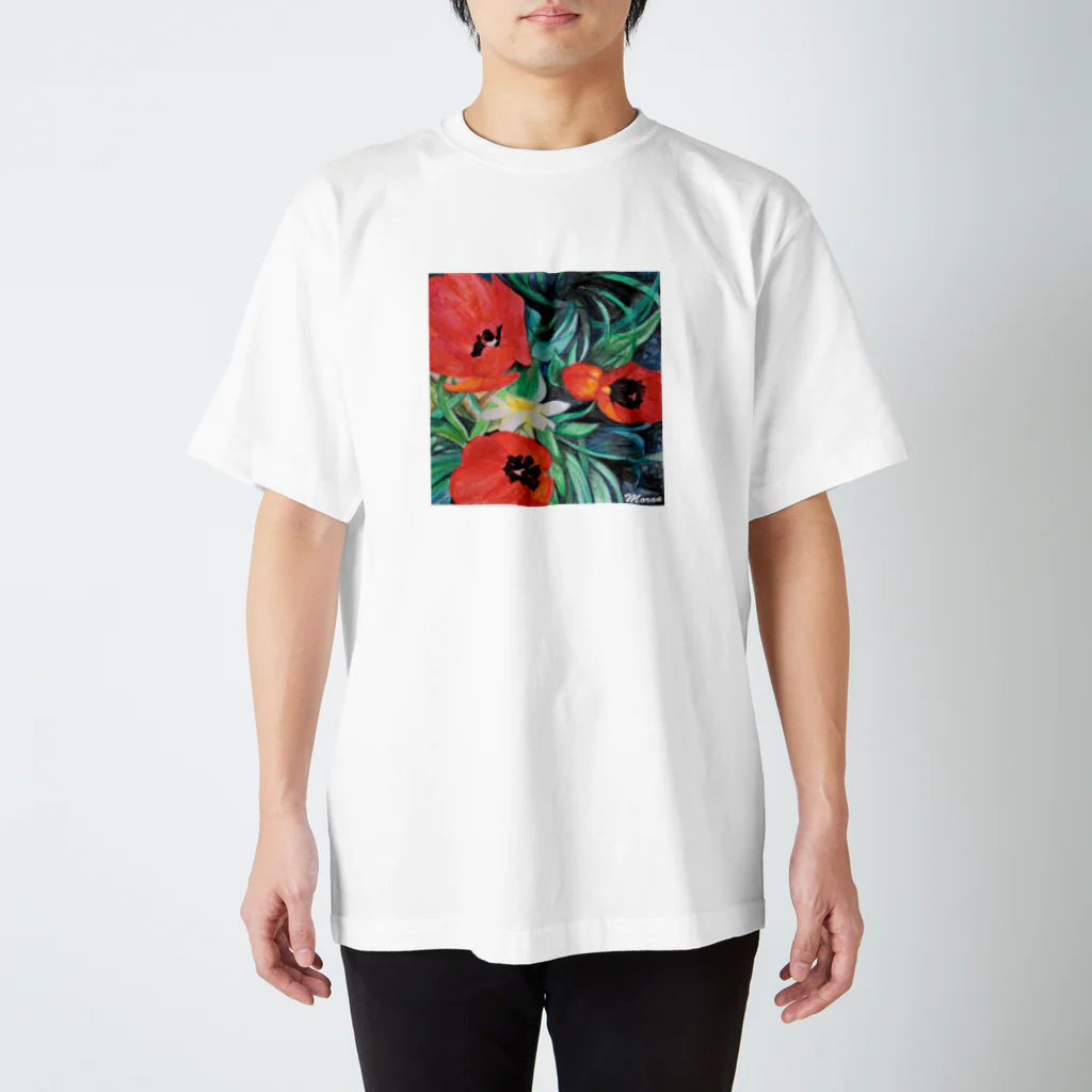 あおちゃん商会のTulips&Narcissus A スタンダードTシャツ