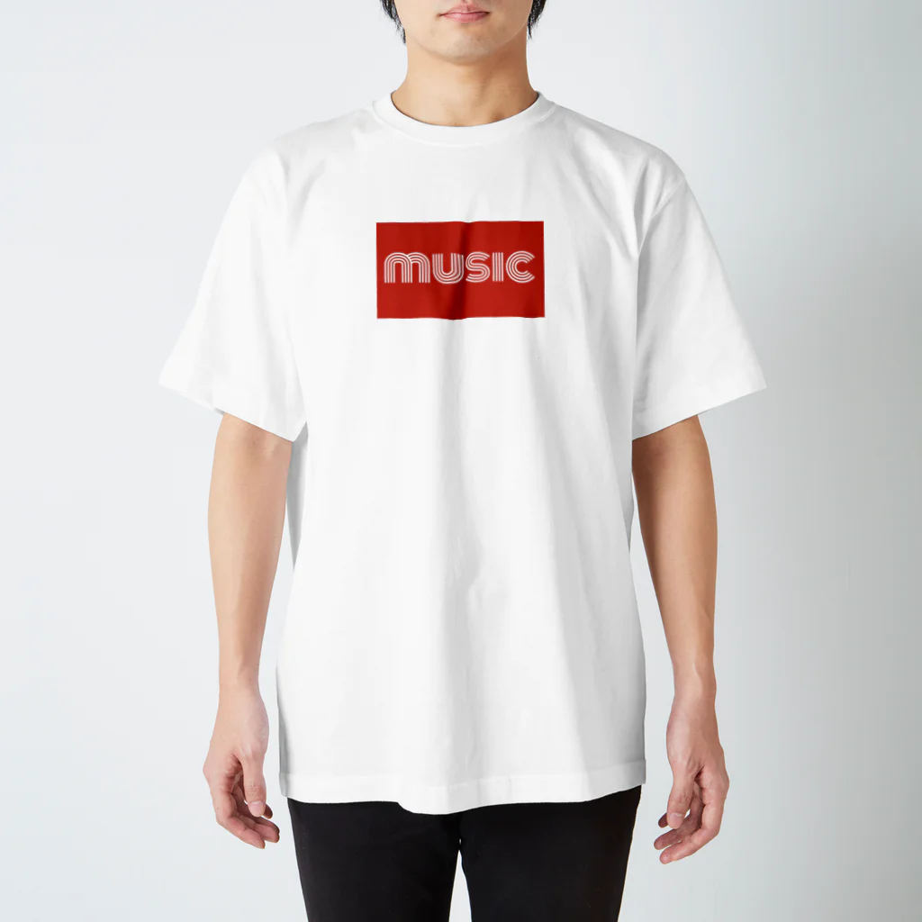 guntemaniaのthe  music Regular Fit T-Shirt