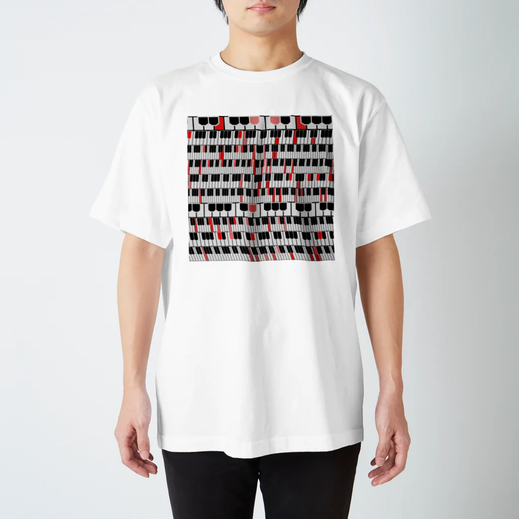 E.C.Hのkeyboard スタンダードTシャツ