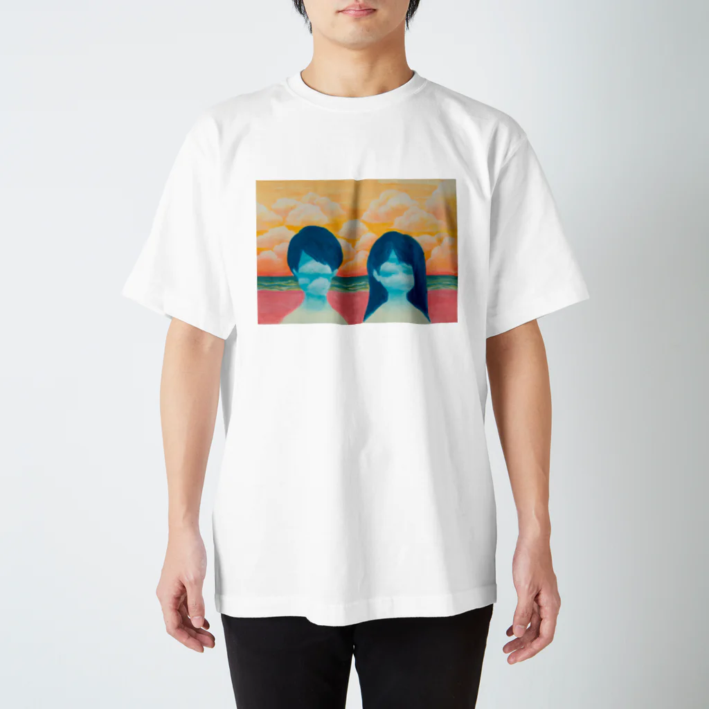 いとまとあやこのグッズこちらです。の雲の城 Regular Fit T-Shirt