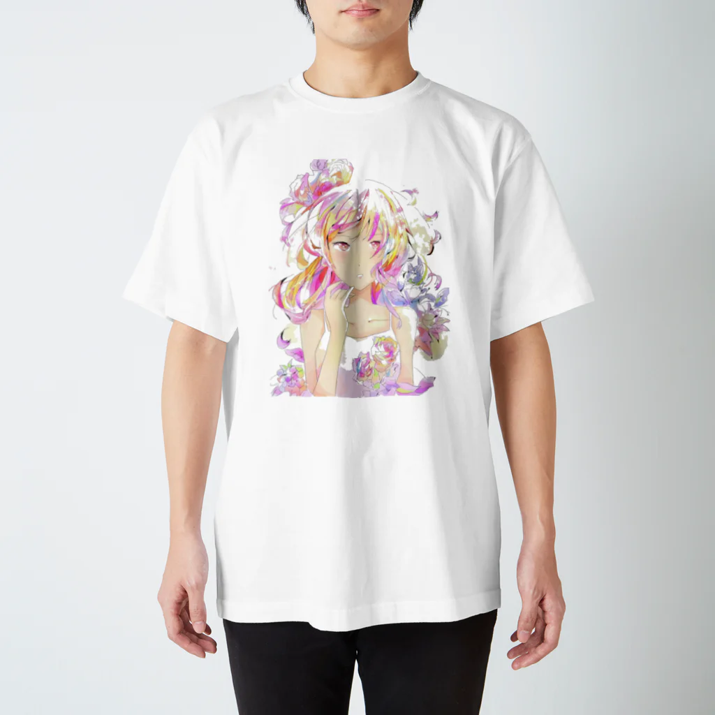 ピヨ_chemistryの花 スタンダードTシャツ