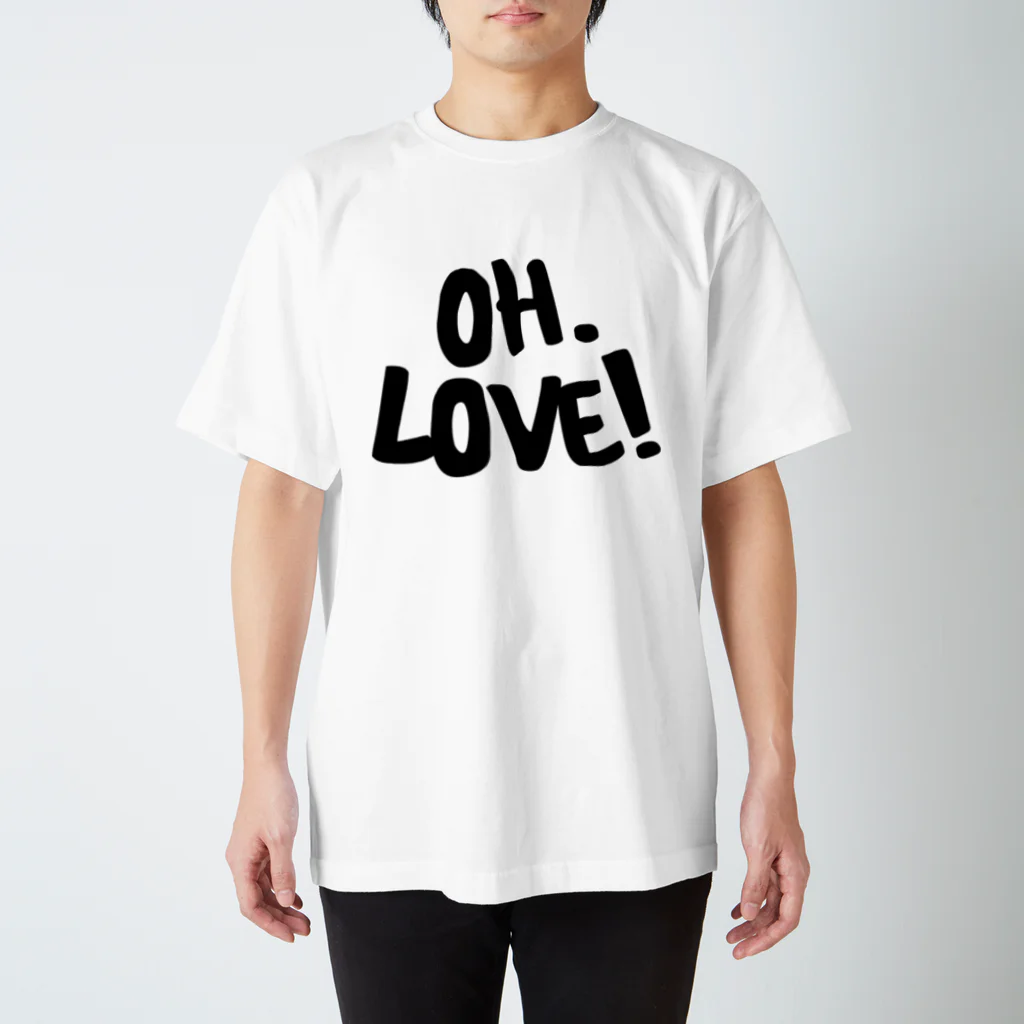 wanderingmanのOH.LOVE! Regular Fit T-Shirt