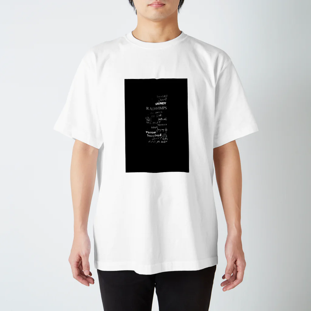 hiraharaのバンド名大量スマホケース スタンダードTシャツ