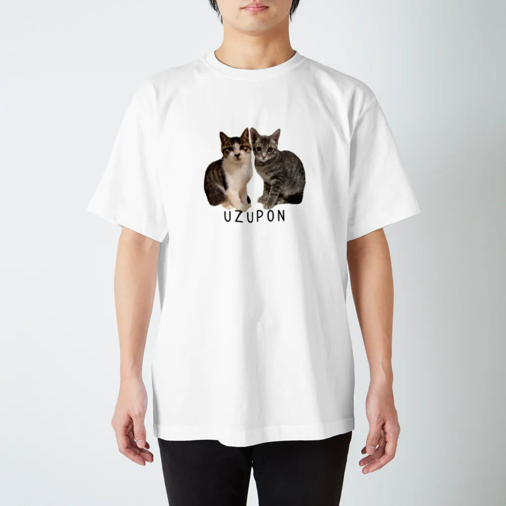 うずらねこしょっぷのうずぽんPHOTO1 Regular Fit T-Shirt