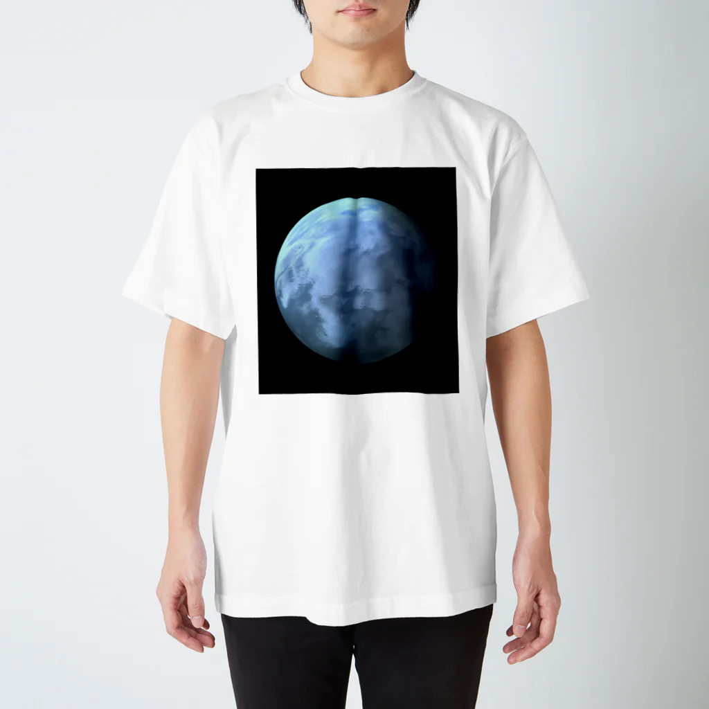 momenkoTWのGlobe18/For a round heart  スタンダードTシャツ