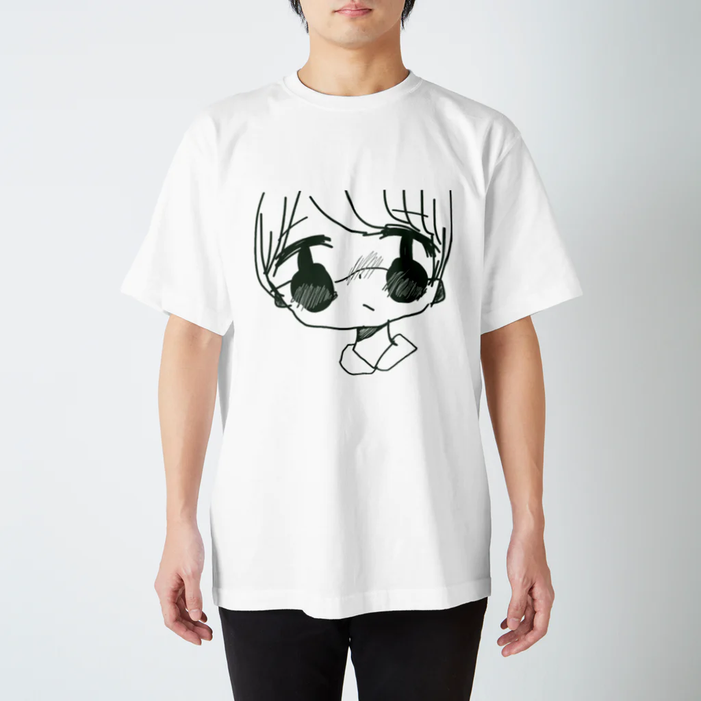 ‍撲殺天使おゆゆ湯‍ ୨୧⑅︎*のしゃいしゃいくん スタンダードTシャツ