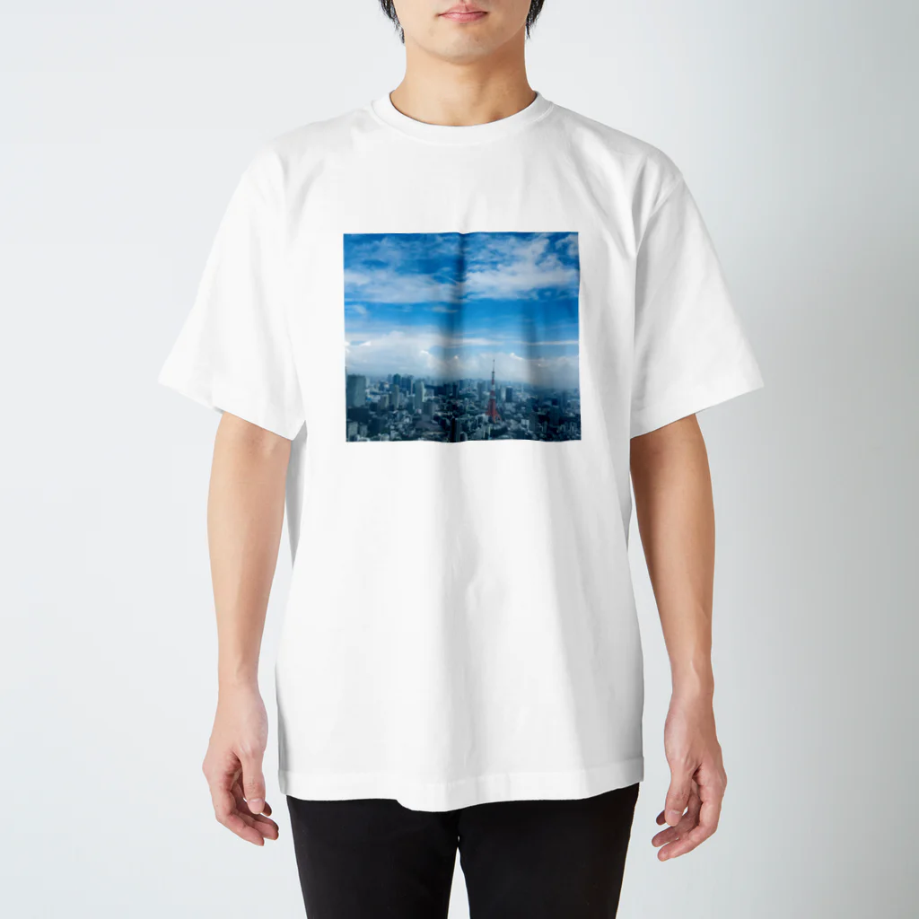 klkklの東京タワー Regular Fit T-Shirt